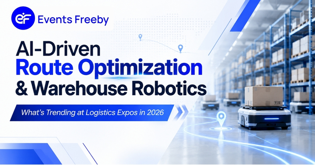AI route optimization warehouse robotics logistics expo 2026
