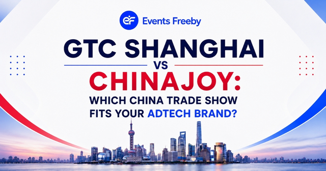 GTC Shanghai vs ChinaJoy