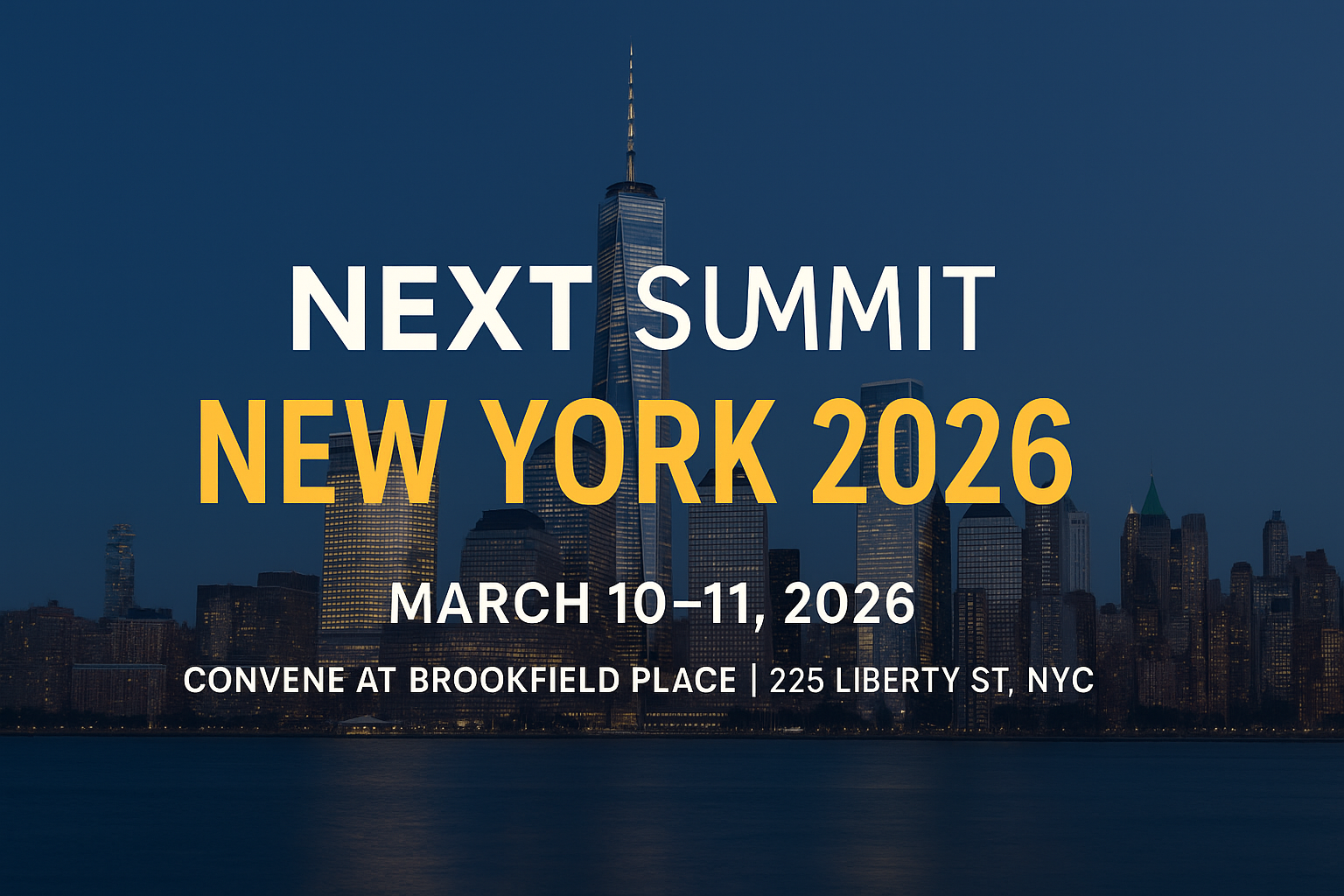 NEXT Summit New York 2026